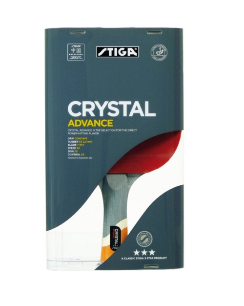 STIGA Crystal Advance Table Tennis Paddle