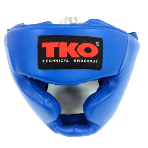 TKO Boxing Head Guard Adult Blue