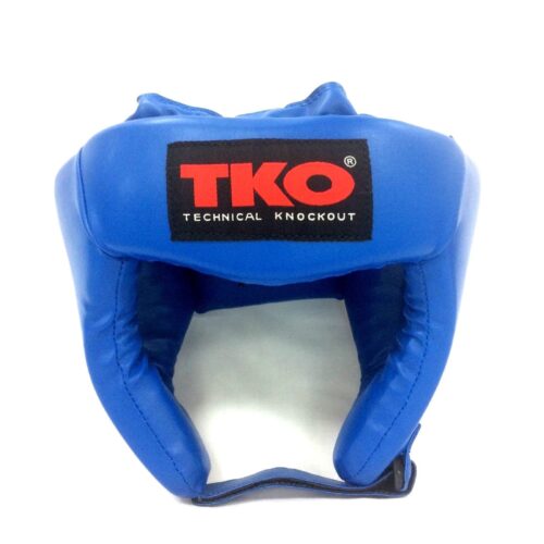 TKO Boxing Head Guard Protector Youth Blue