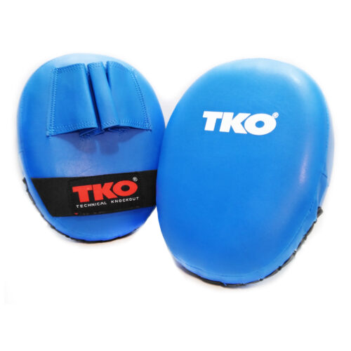 TKO Punching Mitts Boxing Pads Blue