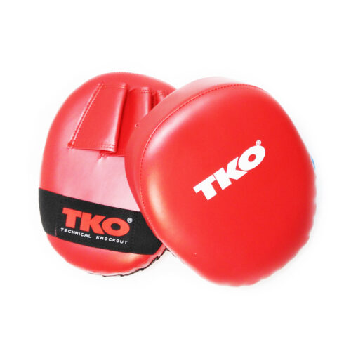 TKO Punching Mitts Boxing Pads Red