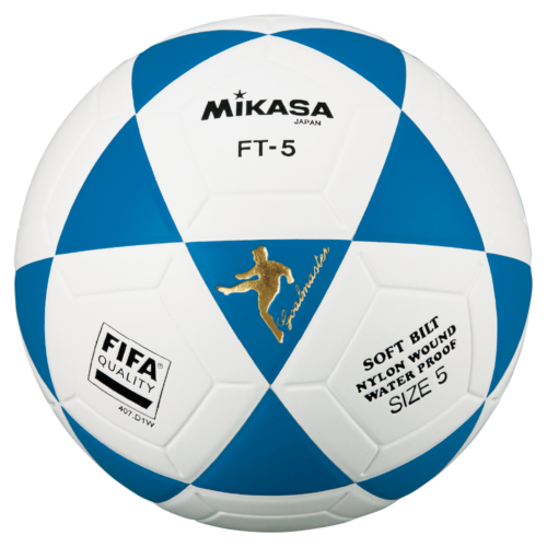 Mikasa FT5 Goal Master Soccer Ball Size 5 Official FootVolley Ball Blue