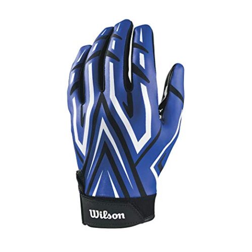Wilson The Clutch Skill American Football Receiver Glove Adult Royal
