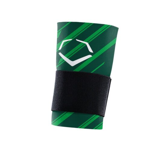 EvoShield MLB Speed Stripe Wrist Guard with Strap Green