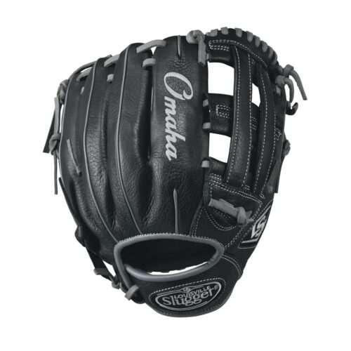 Louisville Slugger Omaha 11.5" Baseball Glove Black/Gray