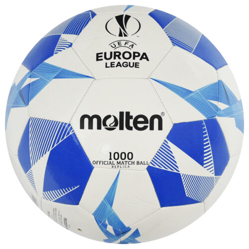 Molten UEFA Europa League Soccer Ball Official Series 1000 Blue