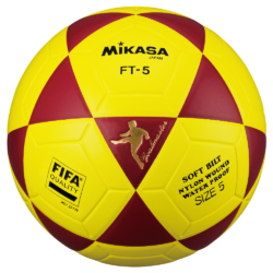 Mikasa FT5 Goal Master Soccer Ball Size 5 Official FootVolley Ball Red Yellow