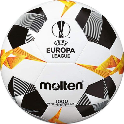 Molten UEFA Europa League Soccer Ball Official Series 1000 Grey