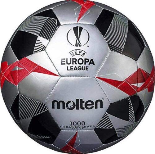 Molten UEFA Europa League Soccer Ball Official Series 1000 Silver