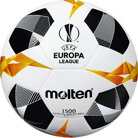 Molten UEFA Europa League Soccer Ball Official Series 1500 Grey