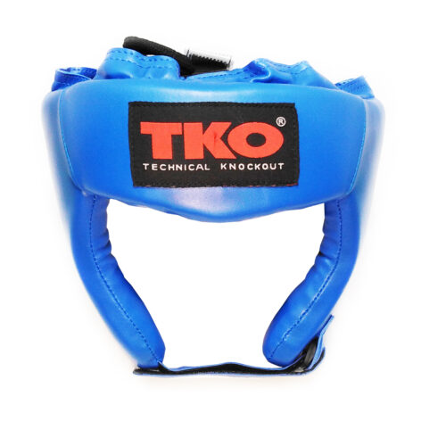 TKO Boxing Head Guard Protector Adult Blue