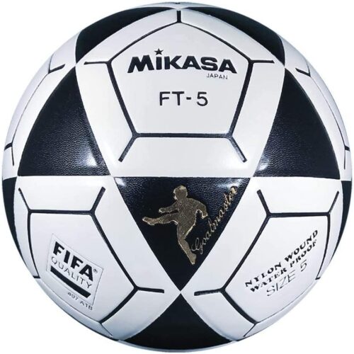 Mikasa FT5 Goal Master Soccer Ball Footvolley Ball Size 5 Black