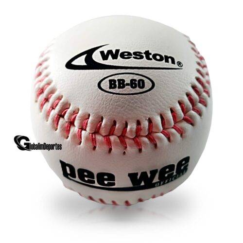 Weston Pee Wee Baseball Little League Sponge 9 Inches White 1 Dz