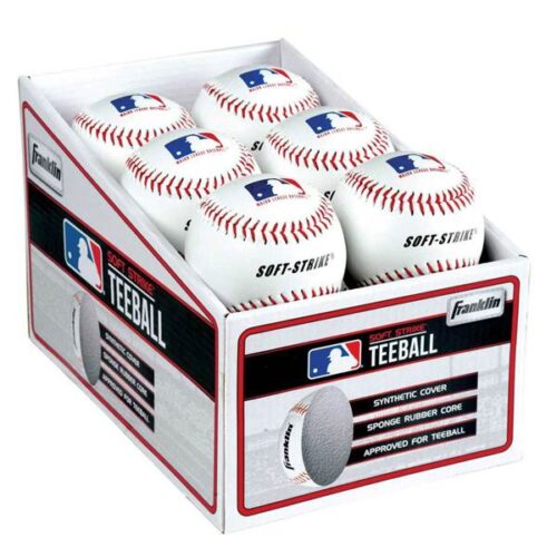 Franklin MLB Soft-Strike PDQ T-Ball 12 Pack