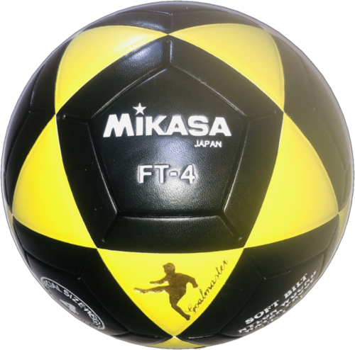 Mikasa FT4 Goal Master Soccer Ball Size 4 Yellow Black
