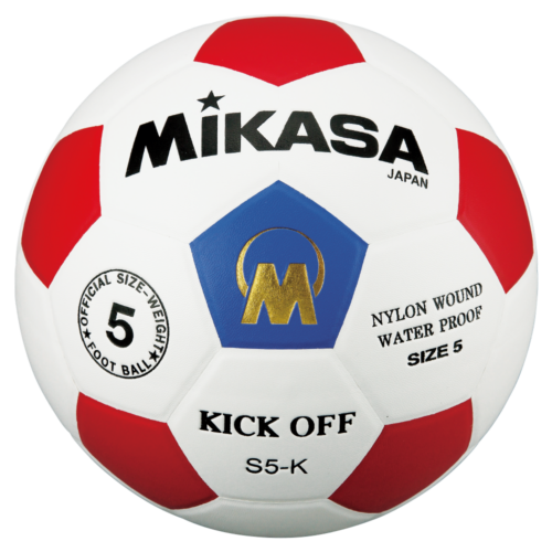 MIKASA S5-K Kickball - Soccer Ball Size 5 Blue Red
