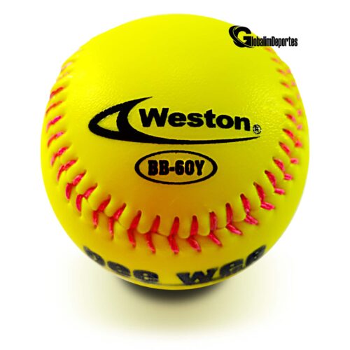 Weston Pee Wee Baseball Little League Sponge 9 Inches Yellow 1 Dz