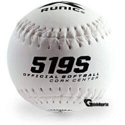 Runic 519S Softball 12 Inches White 1 Dozen