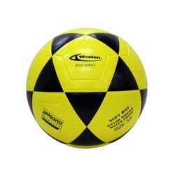 Weston WSS62 Indoor Soccer Futsal Official Size 3.8 Yellow Black