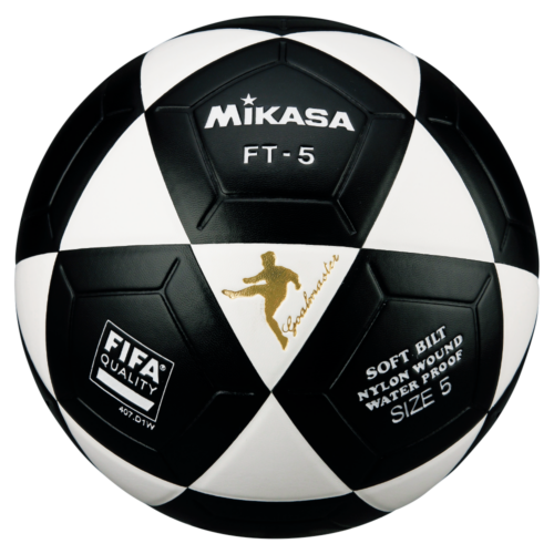 Mikasa FT5 Goal Master Soccer Ball Size 5 Official FootVolley Ball White Black