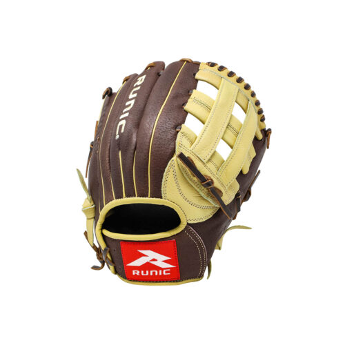 Runic RP125 Genuine Leather Softball Glove H web 12.5 Inches RHT