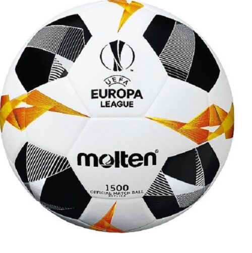 Molten UEFA Europa League Soccer Ball 1500 Series Size 4 Grey