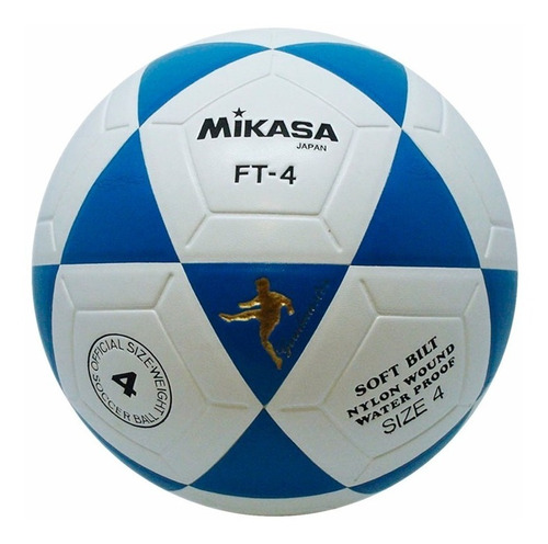 Mikasa FT4 Goal Master Soccer Ball Blue Size 4