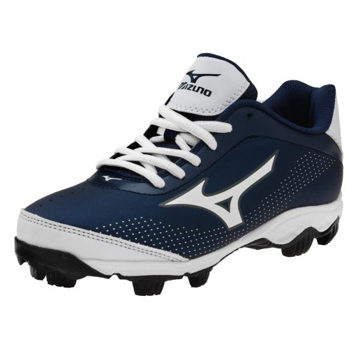 Mizuno 9 Spike Franchise 7 Low Molded Baseball Cleats Size 13 Navy