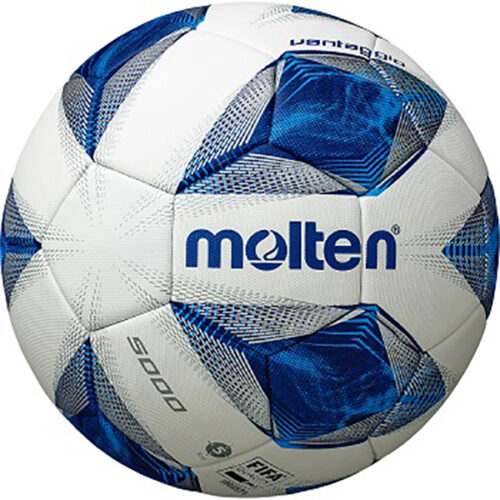 Molten F5A5000 Acentec Soccer Ball White-Blue-Silver