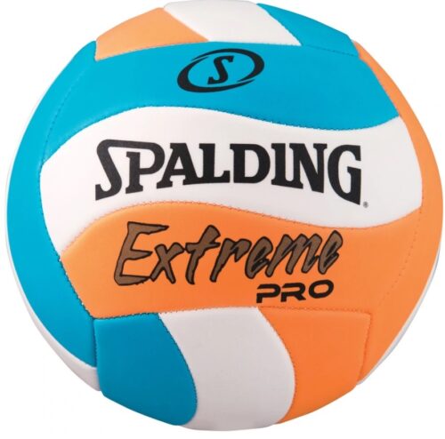Spalding Extreme Pro Volleyball Official Size 5 Blue Orange White