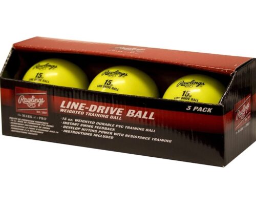 Rawlings Line Drive Weighted Training Baseball Ball 3PK