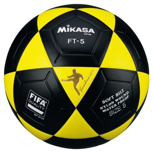 Mikasa FT5 Goal Master Soccer Ball Size 5 Official FootVolley Ball Yellow Black