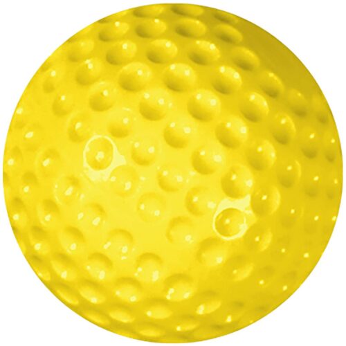 Easton Pitching Machine Balls Soft Dimple Softball 12" Yellow 1DZ