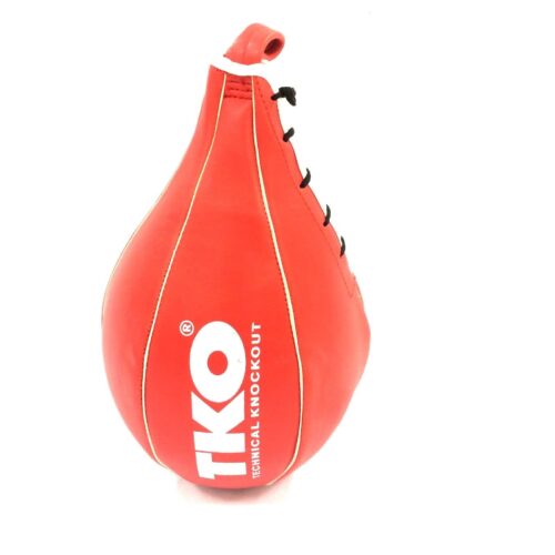 TKO Boxing Speed Bag Punching Ball Red