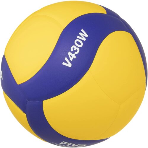 Mikasa V430W Club Volleyball Size 4 Mini Blue Yellow