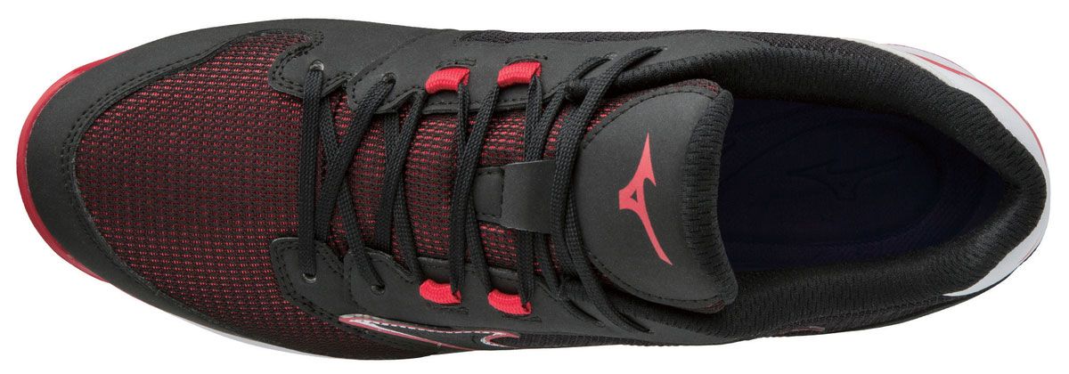 Mizuno Dominant TPU Molded - Adult Baseball Cleat Red Size 11.5 - Image 4