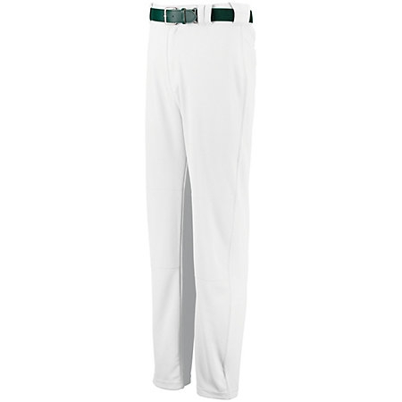 Russell Athletic Adult Boot Cut Game Baseball Pants, White