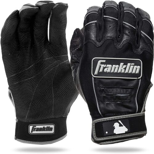 Franklin CFX PRO Baseball Adult Batting Glove Black/Gray