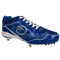 Tamanaco Baseball/Softball Shoes With Metal Cleats, Size 10 Blue