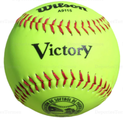 Wilson Victory Softball Ball 12" Yellow - Unit
