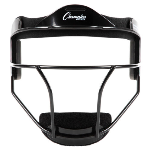 Champion FMABK Fielder's Face, Softball Mask, Black, Adult Size 6 3/4 - 7 1/2