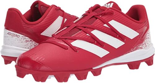 Adidas Men's Afterburner 8 Md Baseball Shoe Red