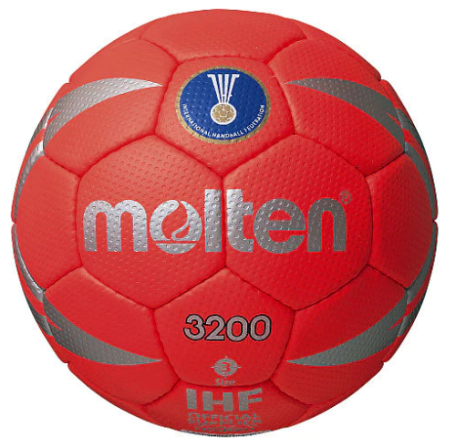 Molten H3X3200 Game Handball Red Size 3