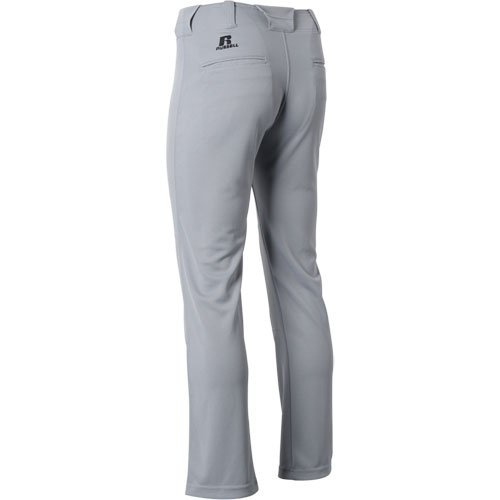 Russell Athletic Adult Boot Cut Game Baseball Pants, Gray