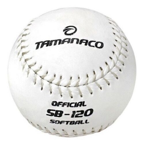 Tamanaco SB-120 Softball 12 Inches White - 1 Dozen