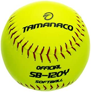 Tamanaco SB120Y Softball Yellow - 12 Pack