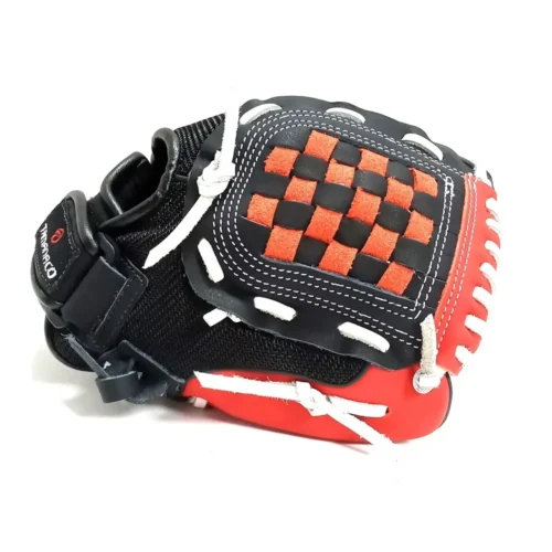 Tamanaco JP3 Youth Baseball Glove Mesh-Serie 10.5 Inches, Black/Red