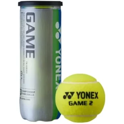 Yonex Championship Tennis Balls for Daily Practice 1 Pack 3 Balls Yellow ITF Approved
