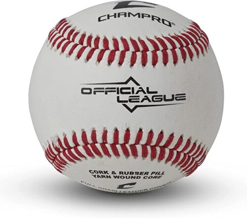 Champro Full Grain Leather Baseballs 6 package
