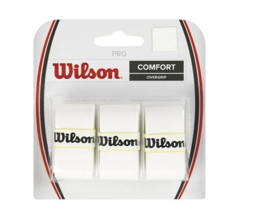 Wilson Pro Overgrip Tennis Grip White - 1 Pack (3 units)
